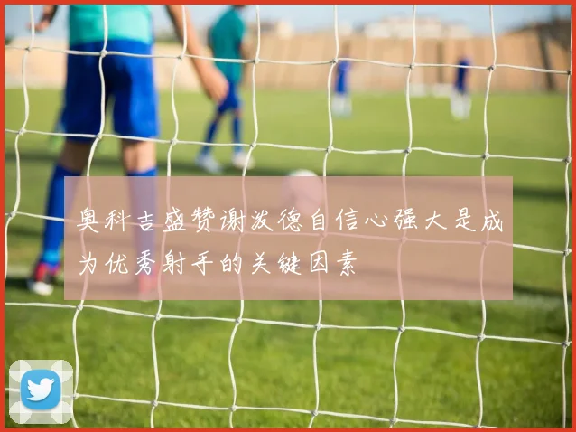 奥科吉盛赞谢泼德自信心强大是成为优秀射手的关键因素